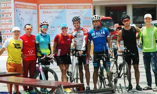 Đạp xe 100km để cổ vũ Tiền Phong Marathon 2019