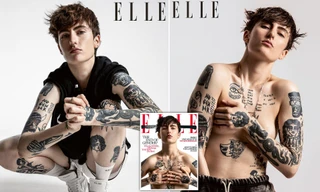 Người mẫu phi nhị giới ngực trần trên tạp chí, tiết lộ lý do không cắt bỏ vòng một 