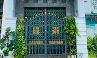 Căn nhà - nơi tìm thấy thi thể nam giáo viên.