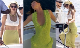 Kendall Jenner lăng xê màu xanh bơ, ‘thả rông’ hay kín bưng đều khiến fan nức nở