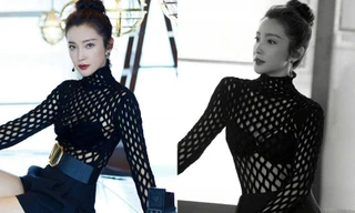 Lý Băng Băng mặc áo lưới lộ nội y, sắc vóc tuổi U50 gây thương nhớ
