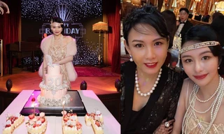 Ái nữ nhà Khâu Thục Trinh mở tiệc sinh nhật xa hoa, nhan sắc hai mẹ con gây 'bão'