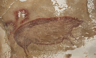 Phát hiện bức tranh hang động cổ xưa nhất thế giới