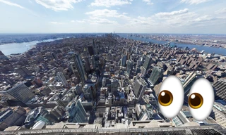 Người đàn ông khỏa thân vô tình lọt vào bức ảnh lớn nhất thế giới về New York