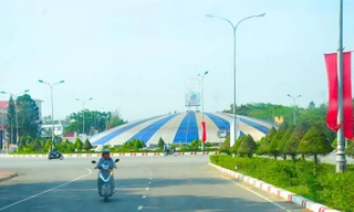 Một góc trung tâm huyện Nhơn Trạch tỉnh Đồng Nai 