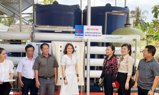 PV GAS trao tặng thêm 2 hệ thống lọc nước ngọt cho Bến Tre