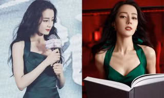 Địch Lệ Nhiệt Ba xinh đẹp tại sự kiện nhưng vòng 1 căng đầy đã... ‘bốc hơi’