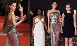 Angelina Jolie mặc bó sát, dáng đẹp như tạc tượng gây ngưỡng mộ