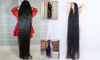 ‘Rapunzel Nhật Bản’ không cắt tóc trong 15 năm