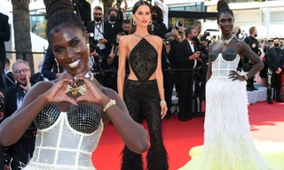 Thảm đỏ Cannes ngày 3: ‘Thiên thần’ Brazil mặc yếm xuyên thấu, còn ‘quên’ nội y