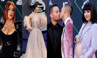 Cặp đồng tính nam trao nhau nụ hôn đắm đuối ở Grammy Latin