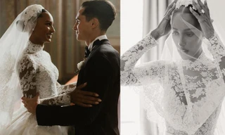 Ảnh cưới đẹp như cổ tích của 'thiên thần nội y' và con trai Phó Tổng thống Ecuador