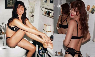 Hoa hậu Hoàn vũ Đan Mạch quyến rũ khó cưỡng với nội y ở tuổi 53