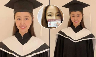 Lâm Tâm Như lấy bằng Thạc sĩ, ảnh mặc lễ phục trong buổi tốt nghiệp online gây ‘bão’