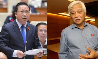 Ông Lưu Bình Nhưỡng (trái) và ông Dương Trung Quốc.