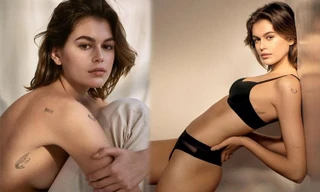 Con gái của huyền thoại mẫu Cindy Crawford bán nude khoe dáng nóng bỏng