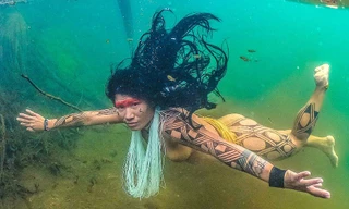 Mãn nhãn bộ ảnh về cuộc sống nguyên sơ của thổ dân Brazil trong rừng sâu