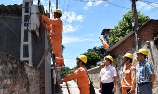 Phúc tra toàn bộ hoá đơn có chỉ số điện tăng trên 30%