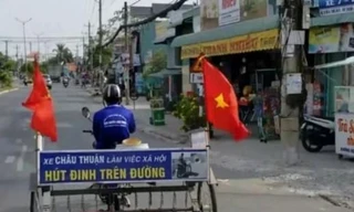 Người thợ điện chế xe hút đinh ở miền Tây