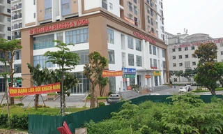 Cận cảnh khu chung cư bị đề nghị thanh tra vì làm 'mất' đường đi ở Hà Nội