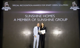 Sunshine Homes chiến thắng vang dội tại Dot Property Vietnam Awards 2020