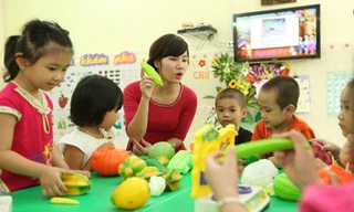 Giáo viên mầm non phải sử dụng được một ngoại ngữ