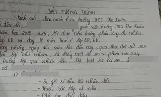 Có hay không việc cô giáo bắt 2 học sinh tát nhau vì nói chuyện riêng?