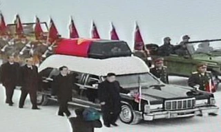 Rước linh cữu ông Kim Jong Il quanh Bình Nhưỡng