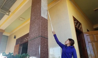 Thi công khu đô thị mới làm nứt gãy hàng loạt nhà dân