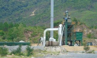 Trạm trộn bê tông không phép ngang nhiên hoạt động