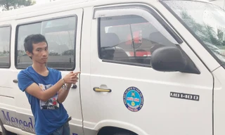 Bắt gọn tên trộm cùng chiếc xe Mercedes trên đường tẩu thoát