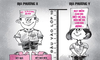 0,5 điểm mỗi môn được vào lớp 10