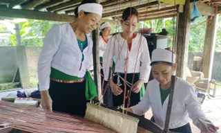 Nghề dệt thổ cẩm của người Mường được công nhận là Di sản văn hóa phi vật thể quốc gia