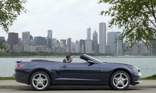 Hình ảnh đầu tiên về mui trần Chevrolet Camaro 2014