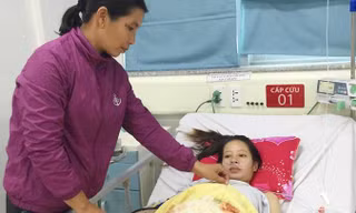 Bệnh nhân Lành Thị N. đã ổn định và được xuất viện trong niềm vui của gia đình và tập thể thầy thuốc BV Bạch Mai