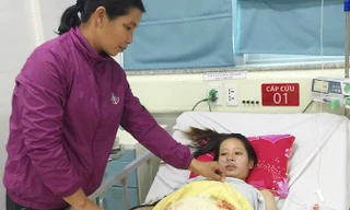 Bệnh nhân Lành Thị N. đã ổn định và được xuất viện trong niềm vui của gia đình và tập thể thầy thuốc BV Bạch Mai