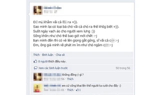 Chửi tục trên mạng