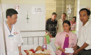 Cứu học sinh vỡ sọ não qua cơn nguy kịch