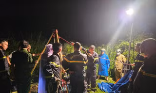 Phát hiện người đàn ông tử vong dưới giếng