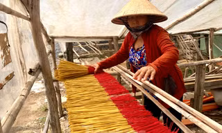 Làng nhang trăm tuổi ở TPHCM vào vụ Tết