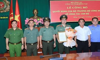 Bộ Công an bổ nhiệm Thủ trưởng Cơ quan An ninh điều tra Công an tỉnh Đồng Nai