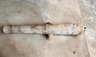 Phát hiện súng thần công thời nhà Nguyễn ở Hải Phòng