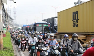 Kẹt xe nghiêm trọng ở cửa ngõ phía Đông TP.HCM