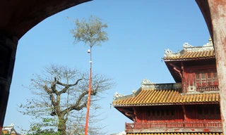 Độc đáo nghi lễ thượng nêu đón tết