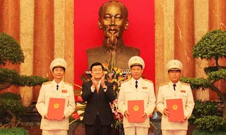 Ba Thứ trưởng được thăng hàm Thượng tướng