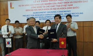 KOICA hỗ trợ nâng cao năng lực nghiên cứu tái chế chất thải