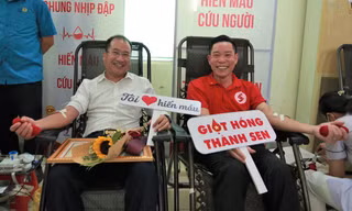 Sôi nổi ngày hội 'Giọt hồng Thành Sen' và tôn vinh người hiến máu ở Hà Tĩnh