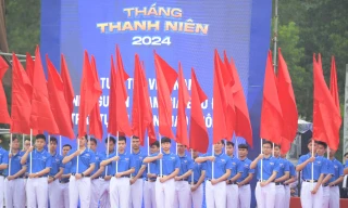 Hàng ngàn bạn trẻ tại Nghệ An tham dự Lễ khởi động Tháng Thanh niên năm 2024