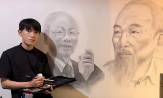 Chàng trai xứ Nghệ đam mê khắc họa chân dung Bác