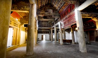 Cận cảnh ngôi đình cổ được xây dựng gần 300 năm trước